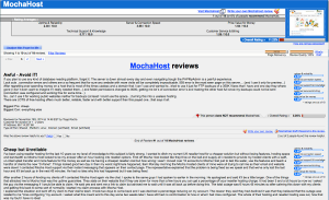 MochaHost reviews at WebHostingReviews.com