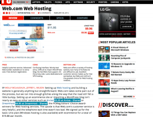 Web.com Review on PcMag